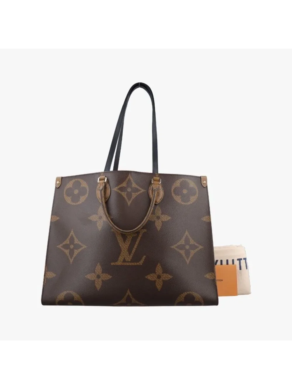 Louis Vuitton On The Go GM Monogram Brown Canvas Tote